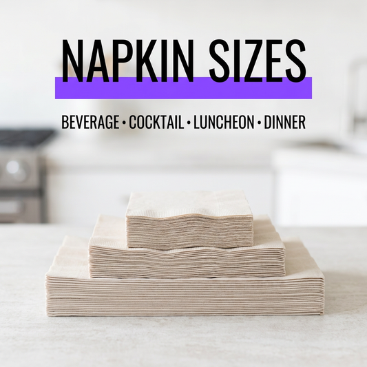Napkin sizes guide thumbnail