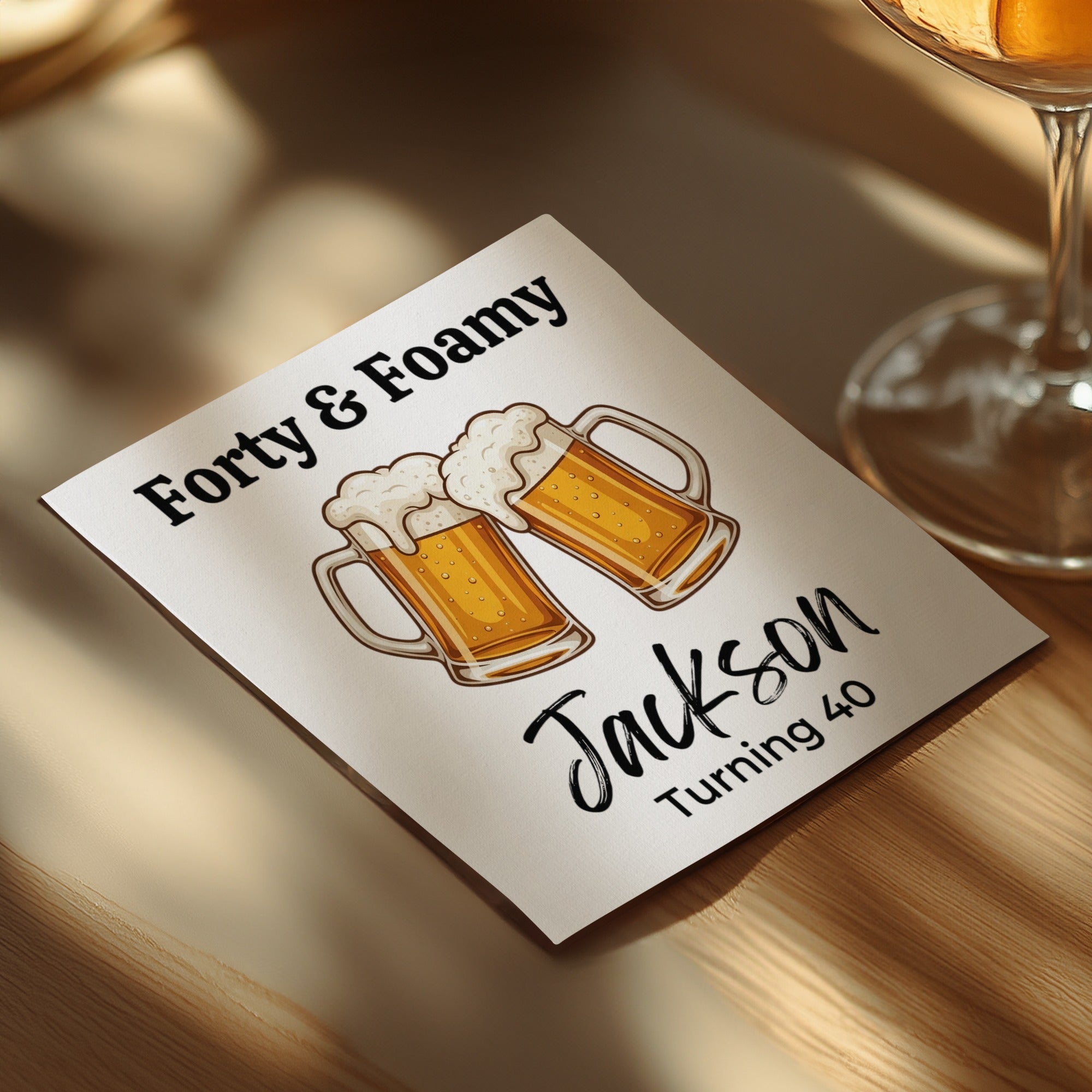 Celebrate Another Milestone Party Birthday Cocktail Napkins