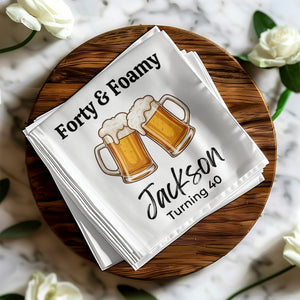 Celebrate Another Milestone Party Birthday Cocktail Napkins