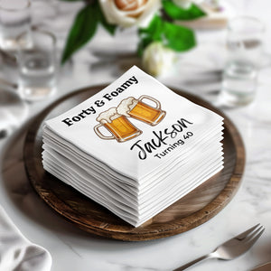 Celebrate Another Milestone Party Birthday Cocktail Napkins