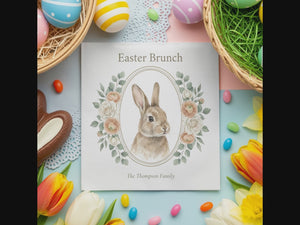 Personalized Easter Cocktail Napkins – Easter Brunch