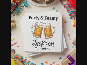 Celebrate Another Milestone Party Birthday Cocktail Napkins