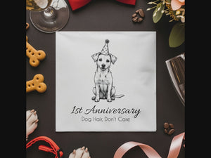 Personalized Party Dog Cocktail Napkins