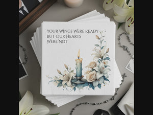 Memorial Personalized Cocktail Napkins – Memorial